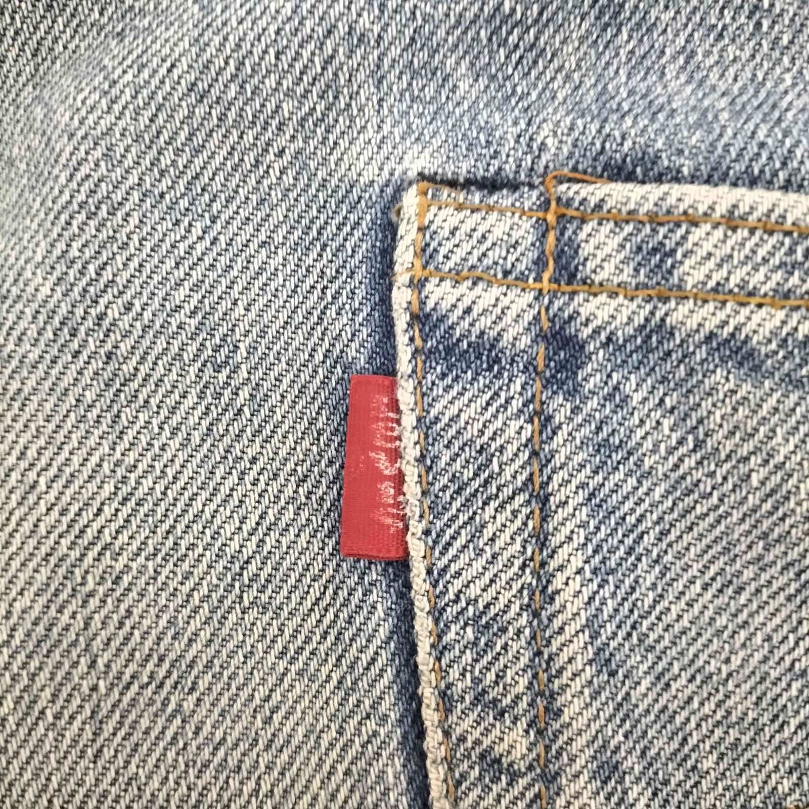 リーバイス Levis 501 ボタン裏6 スモールe 赤耳 ボタンフライ 66後期 
