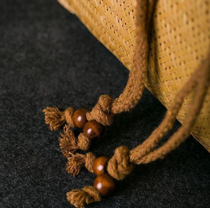 手作り 竹編細工籠