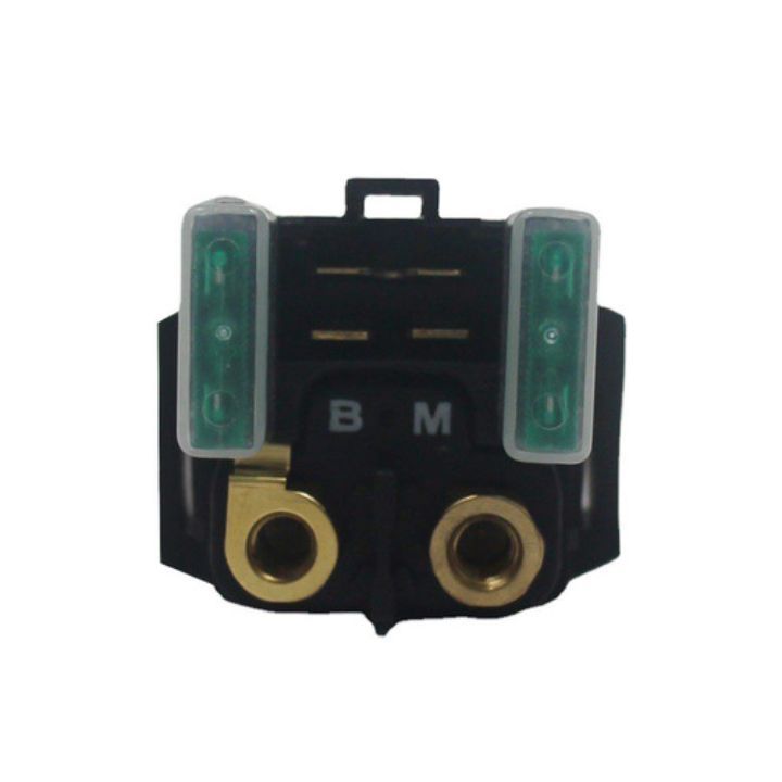 YAMAHA対応バイクスターターリレー 12V セルモーター始動用 ER-6n用1PZ マグネットスイッチ付き 高品質銅線使用で応答性抜群 汎用部品