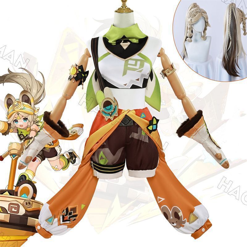 2025 原神 げんしん カチーナコスプレ衣装 豪華版 フルセット コスプレ衣装 アクセサリー ウィッグ付き コスチューム cosplay 演出服 舞台装 クリスマス 学園祭 プレゼ