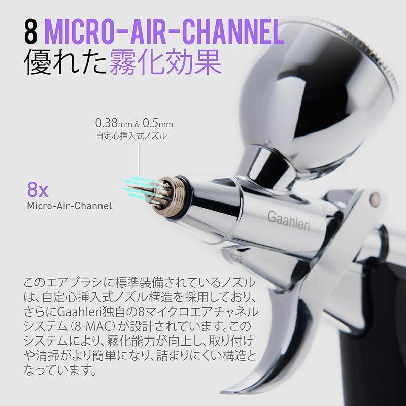 Gaahleri エアブラシダブルアクション