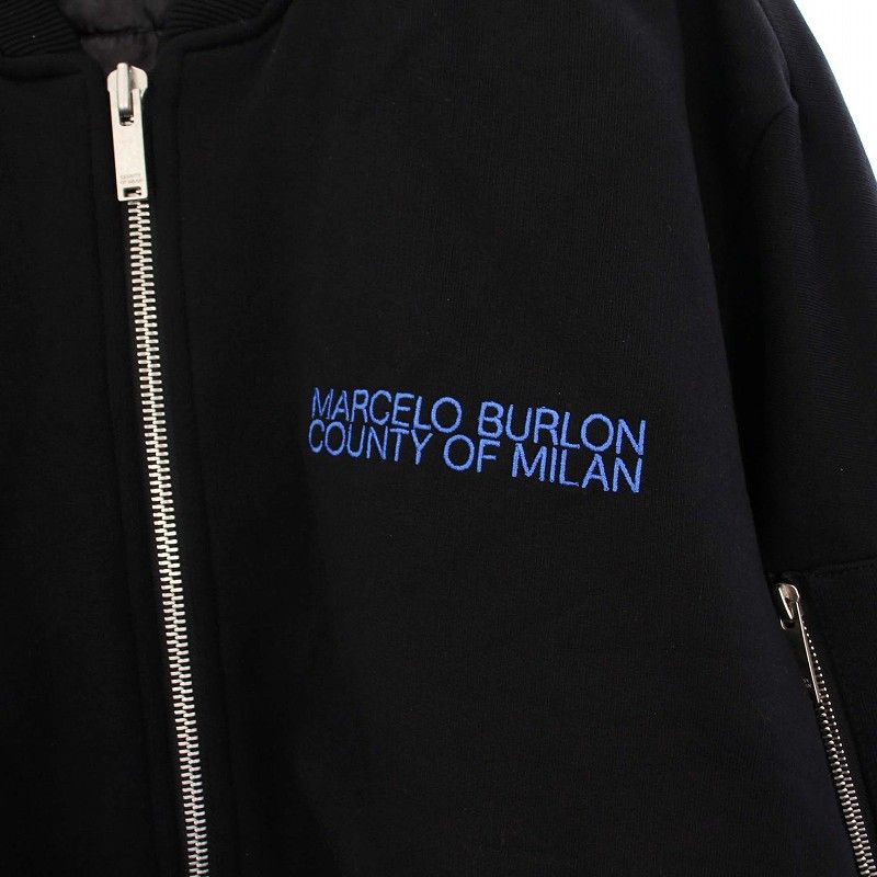 marcelo burlon マルセロブロン ナイロンジャケット ブルゾン S marcelo burlon マルセロブロン ナイロンジャケット ブルゾン S