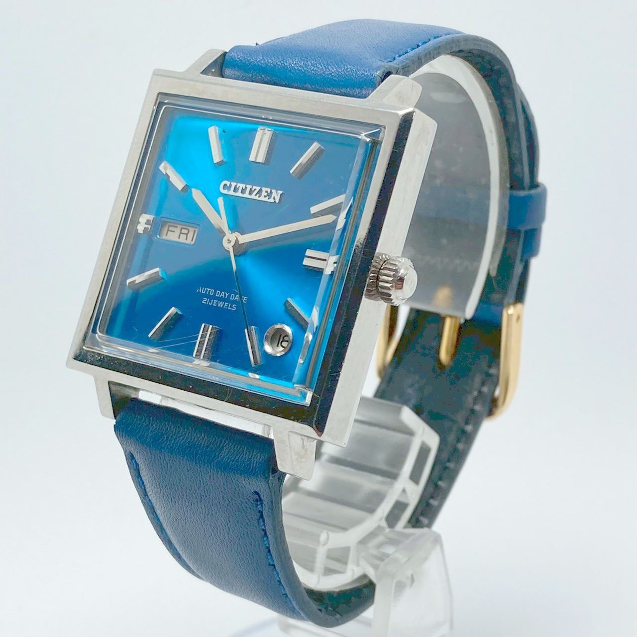 T22 CITIZEN シチズン アクアブルー 自動巻き 21石