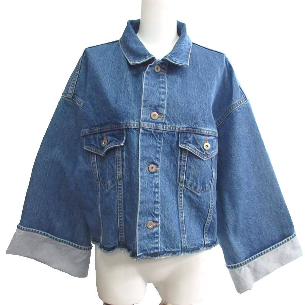 サクラ SACRA 24SS AUTHENTIC DENIM JACKET オーセンティック デニムジャケット ドゥーズィエムクラス取扱 124104031 インディゴ 38