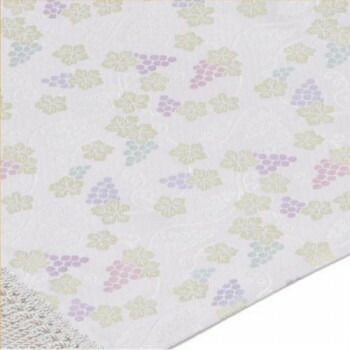 川島織物セルコン グレープリング 織りセンター 38 60 cm HP 1101 PU パープル