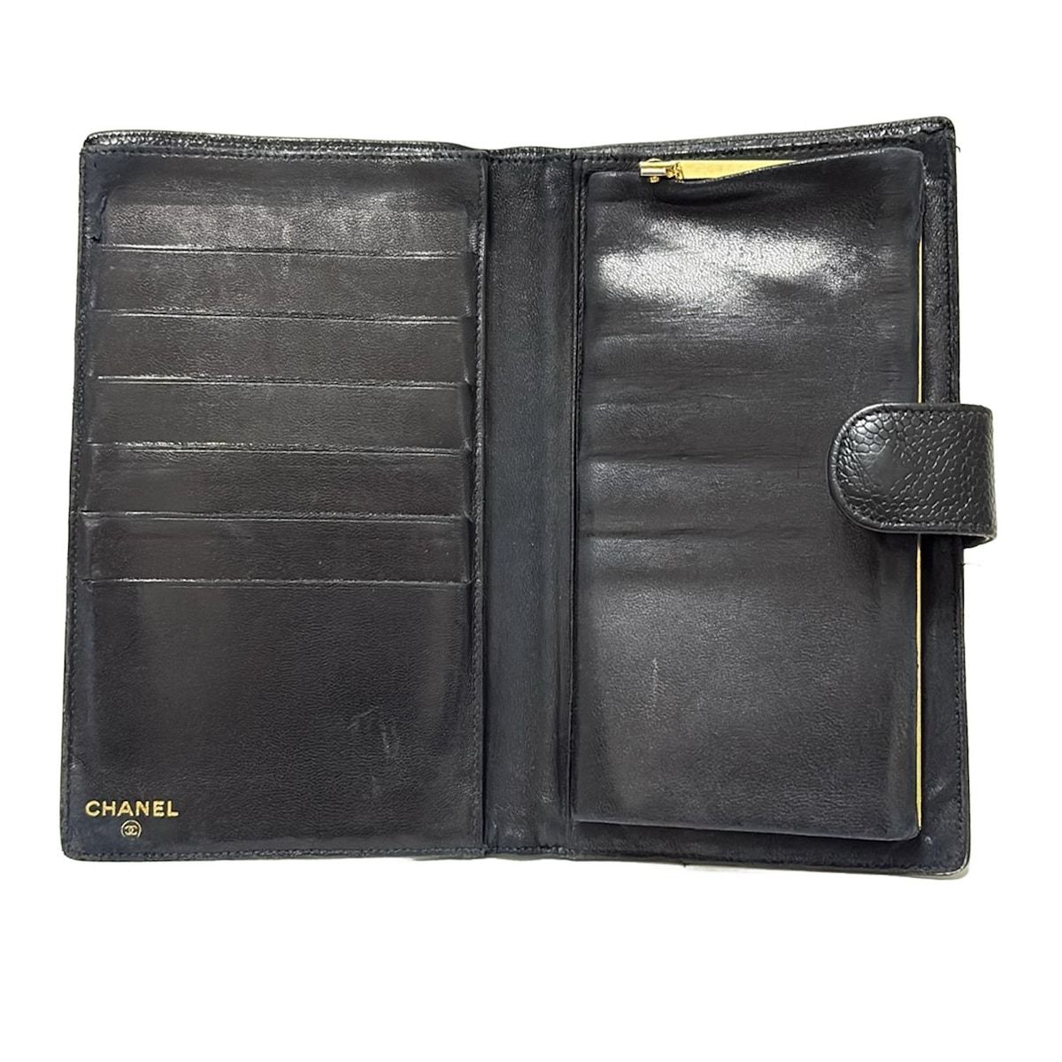 CHANEL(シャネル) 2つ折り財布 - A13498 黒 ココマーク - メルカリ