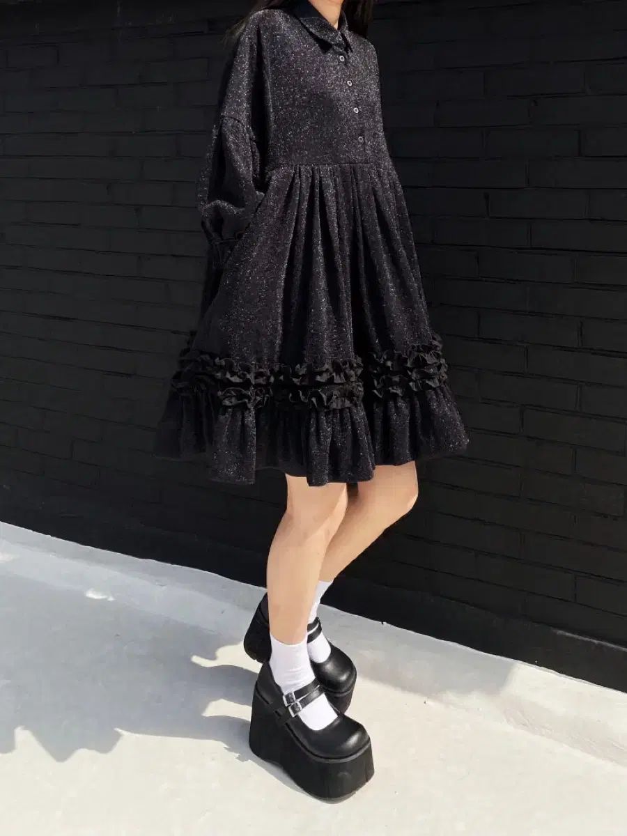 giltter フリルディテール