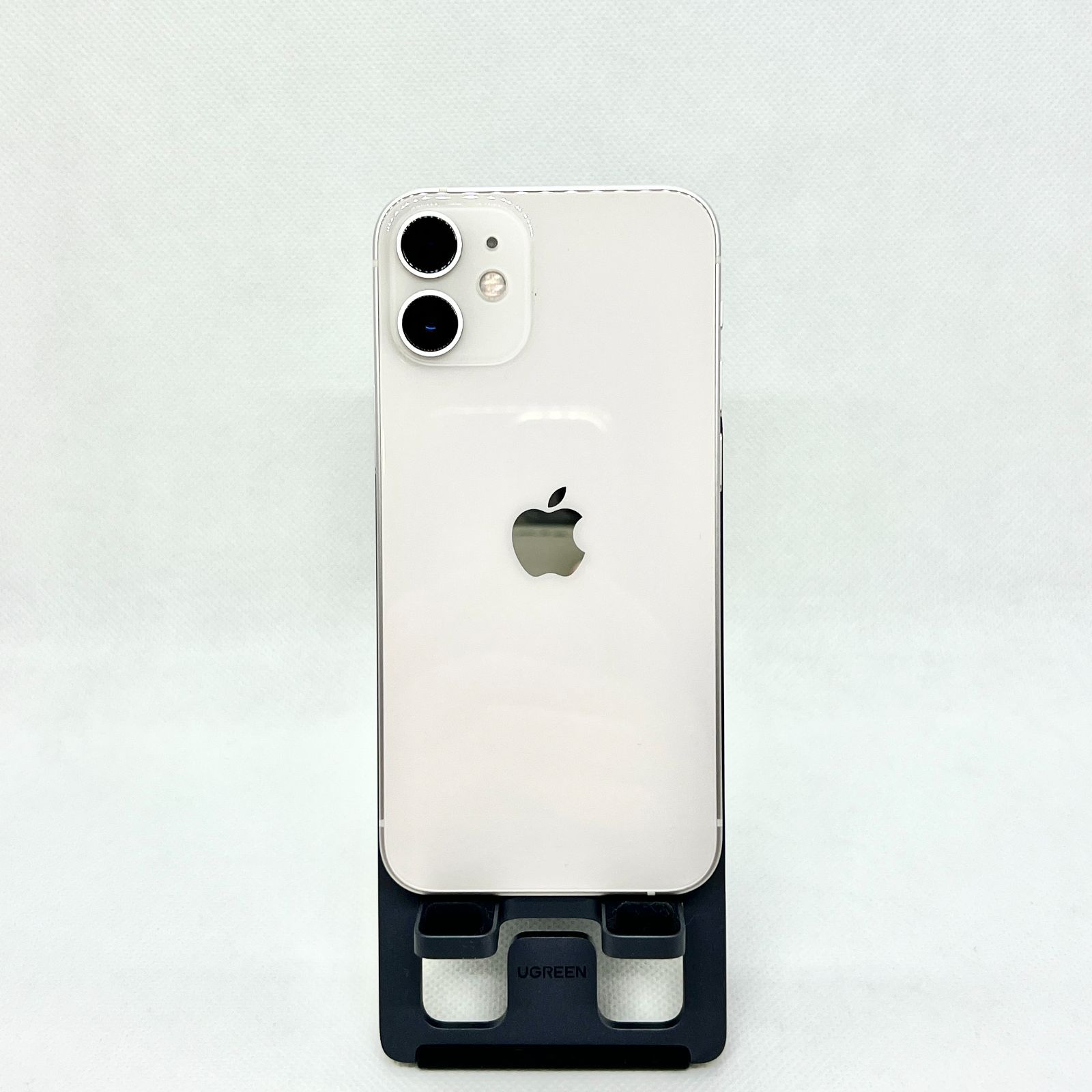 美品 iPhone 12 mini ホワイト バッテリー100％ 難あり品】【新品バッテリー100%】 iPhone 12mini 64GB ホワイト