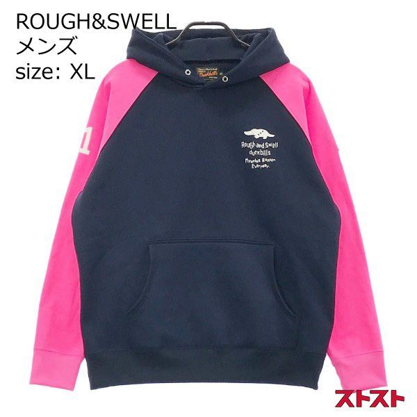 ROUGH&SWELL ラフアンドスウェル 裏起毛パーカー XL ［240001971979 