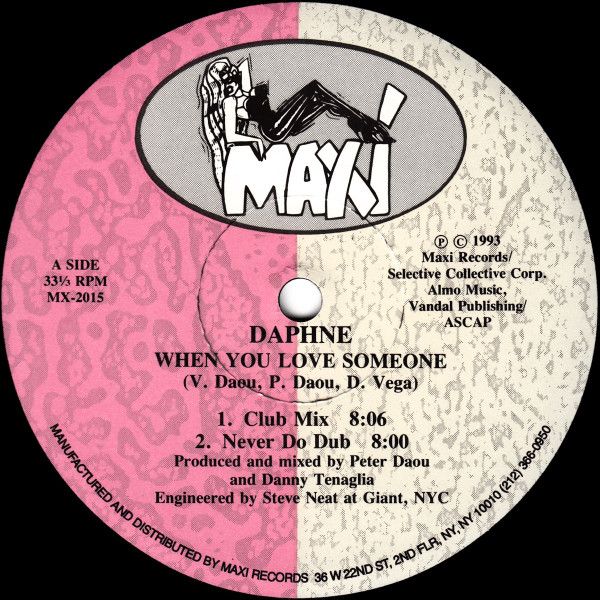 米12” Daphne When You Love Someone MX2015 MAXI /00250
