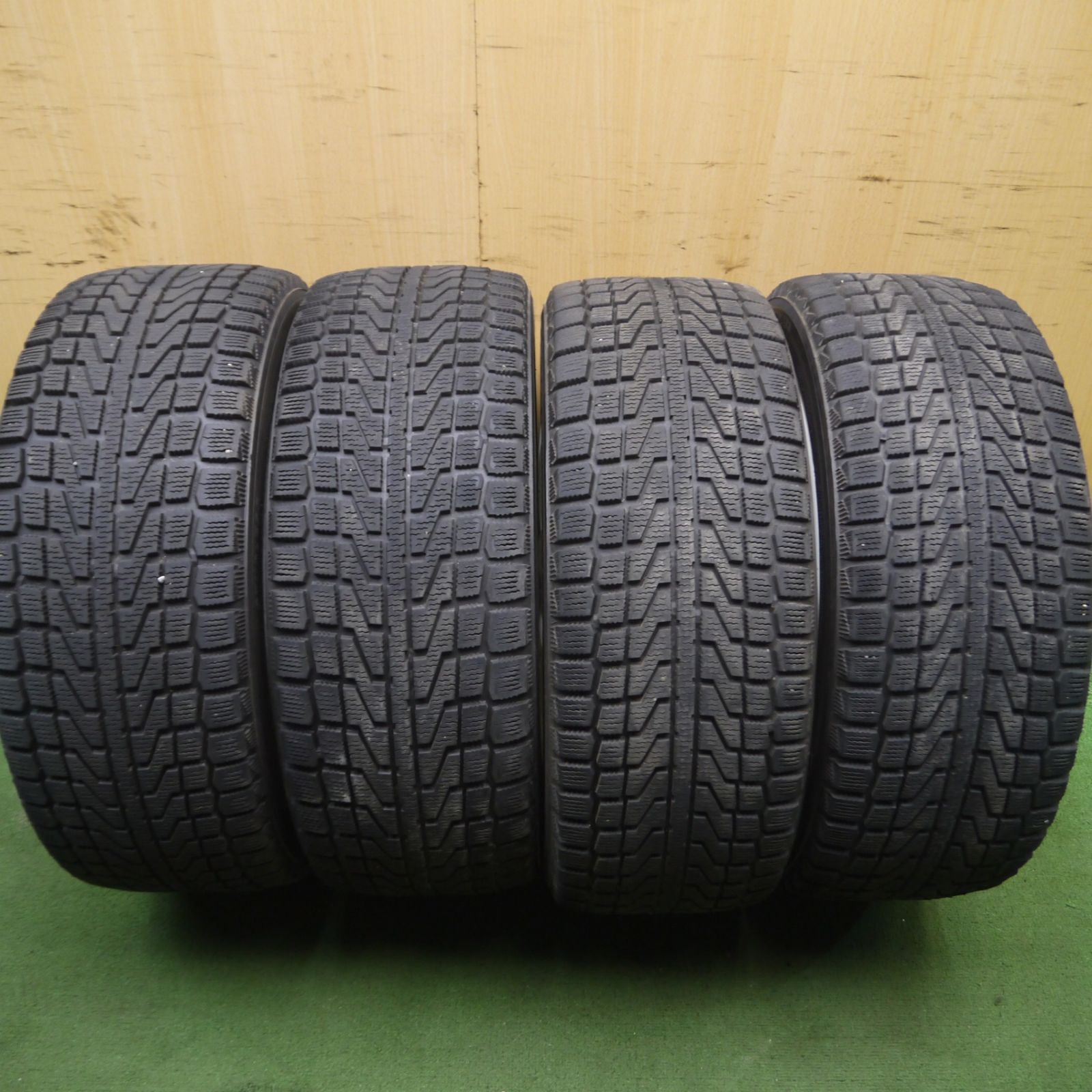 【美品！】225/65R17 スタッドレス【バリ溝】 バリ溝】ブランドルライン 17in 7J +48 PCD114.3 ピレリ アイス