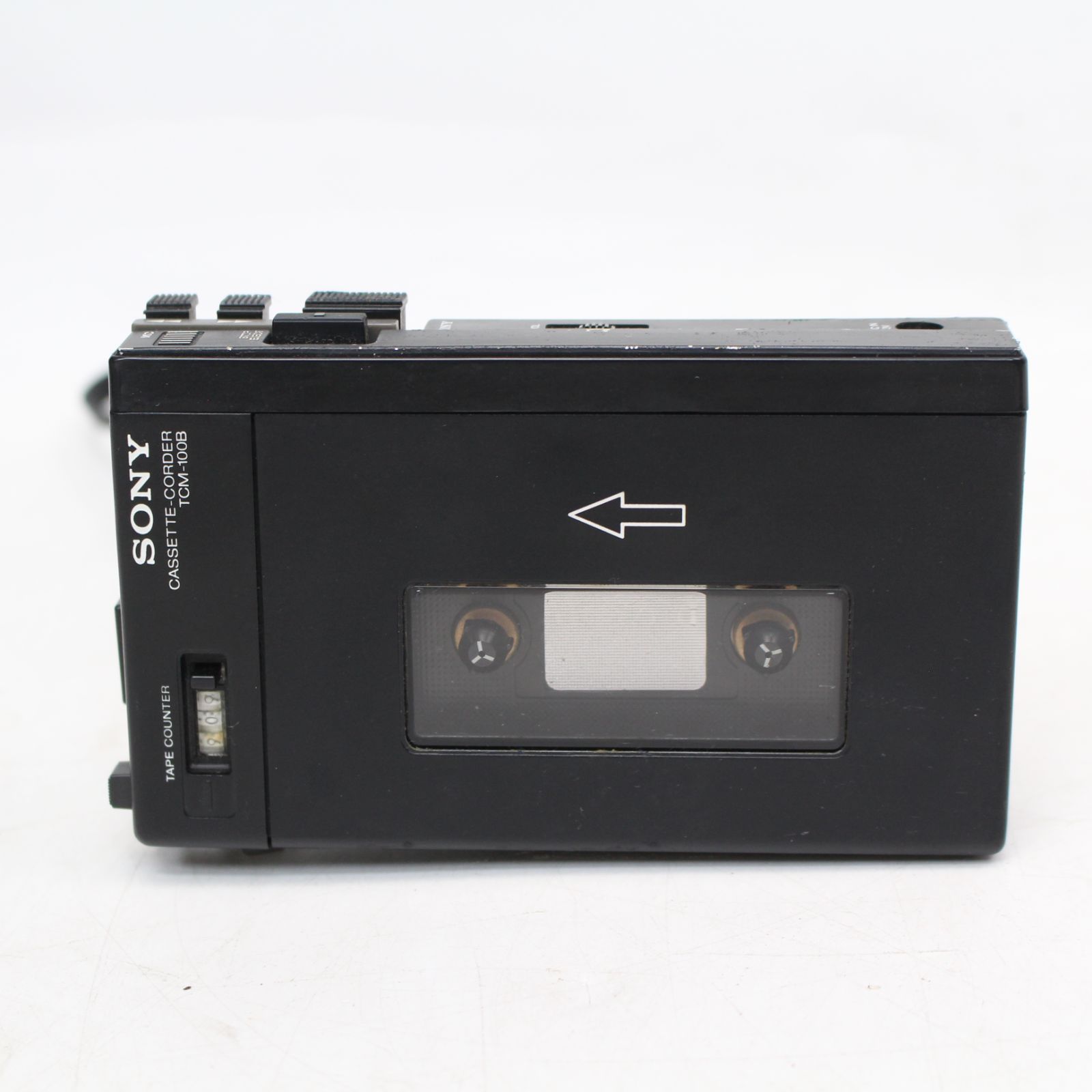 693)SONY TCM-100B プレスマン カセットプレーヤー (ジャンク
