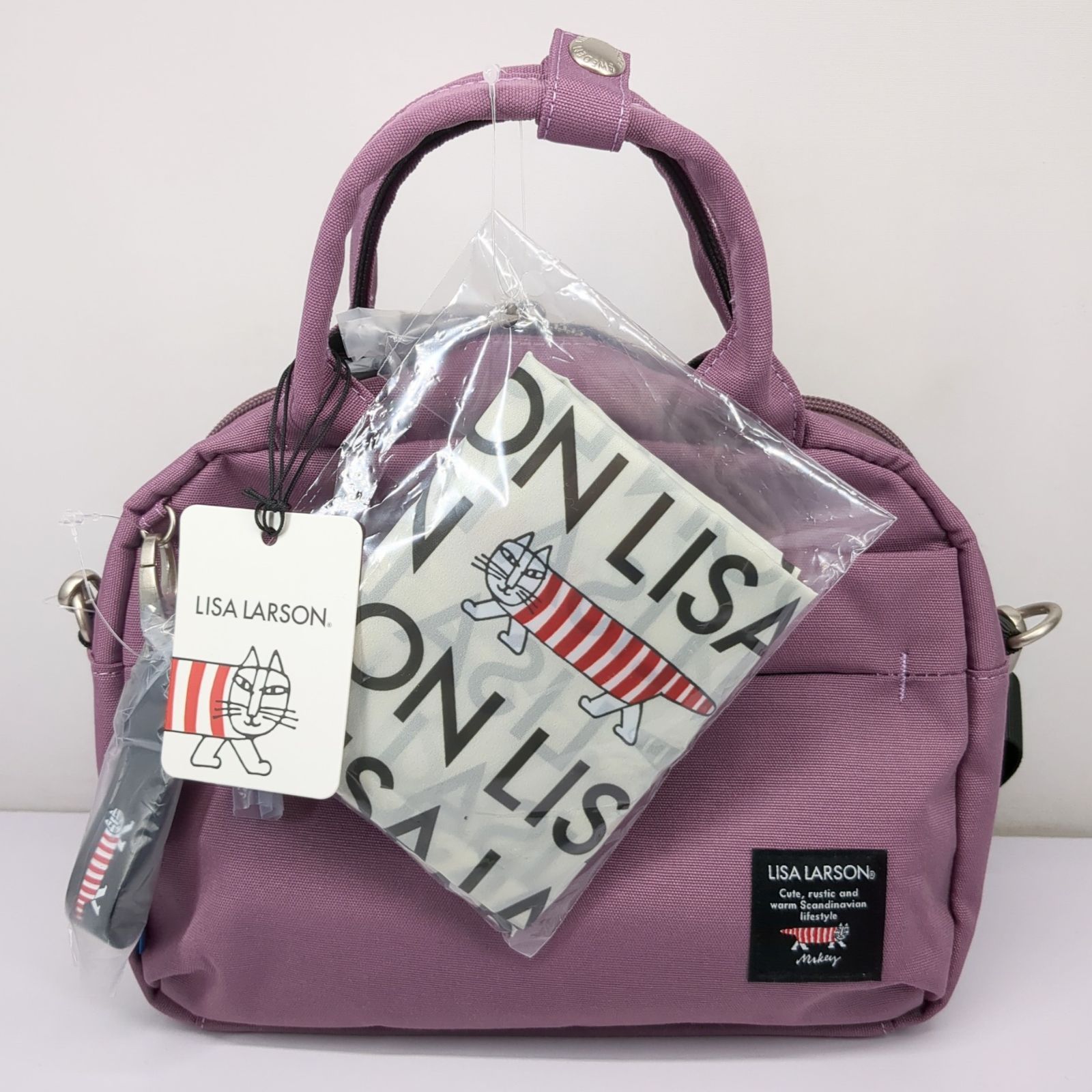 ♥新品未使用♥LORISTELLA 　ショルダーバッグ　カゴバッグ　パープル ♥新品未使用♥LORISTELLA ショルダーバッグ カゴバッグ パープル