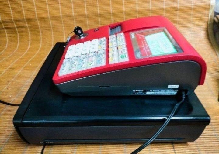 カシオレジスター　TE-400　フル設定無料　PC連携売上管理　330006 カシオレジスター TE-400 フル設定無料 美品PC連携売上管理