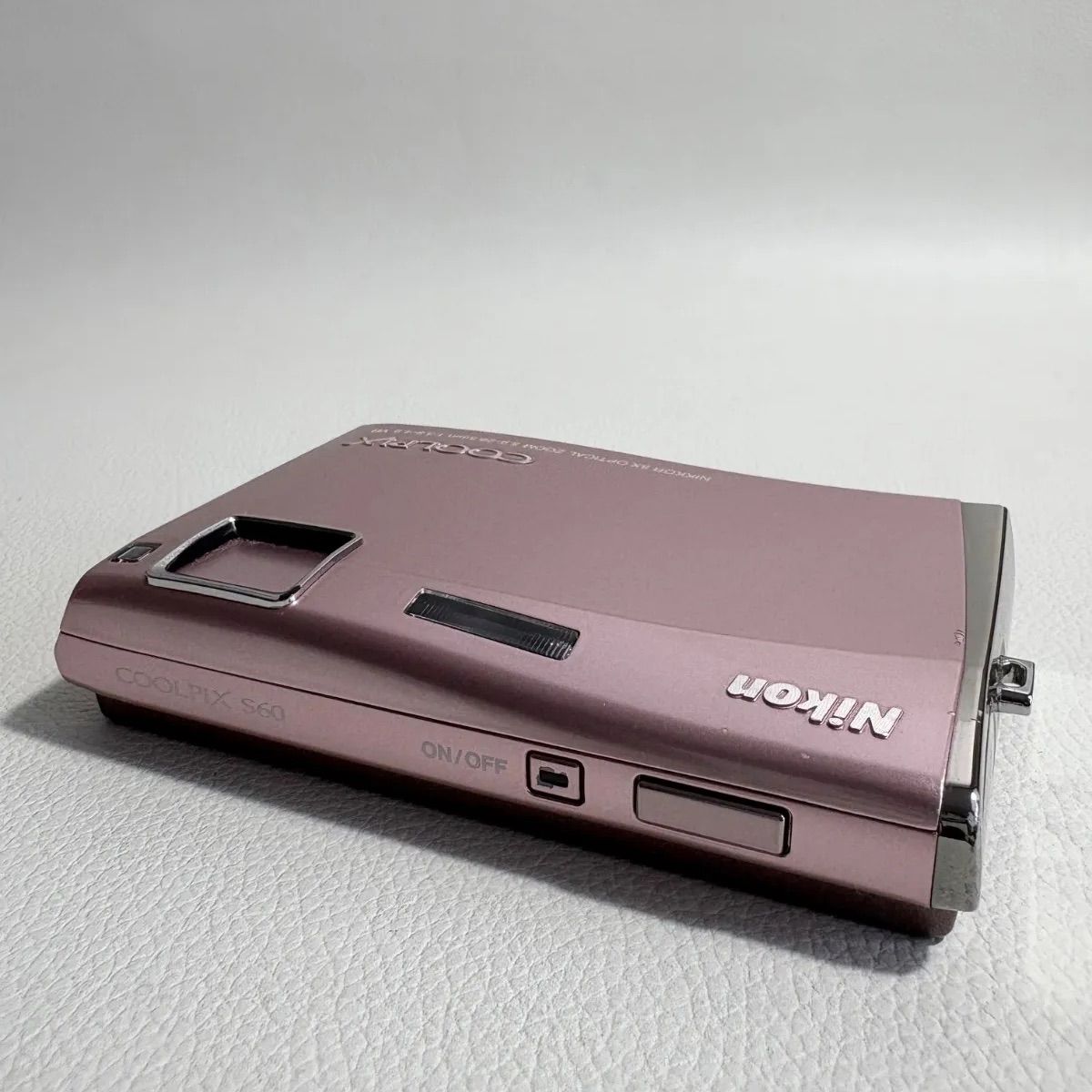 Nikon デジタルカメラ COOLPIX (クールピクス) S60 ロイヤルピンク 