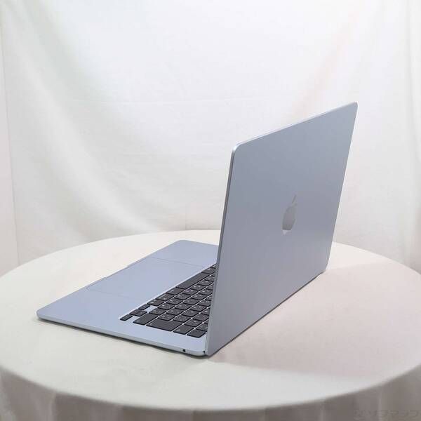 〔展示品〕 MacBook Air 15.3-inch Early-2025 MC7A4J A Apple M4 10コアCPU_10コアGPU 16GB SSD256GB スカイブルー 〔macOS v15.6〕 258