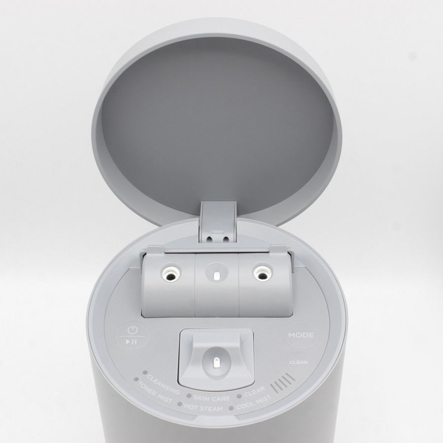 サロニア スチーマー 美顔器 SAL22207SL グレー Amazon.co.jp: SALONIA サロニア ピュアブライト スチーマー 美顔器