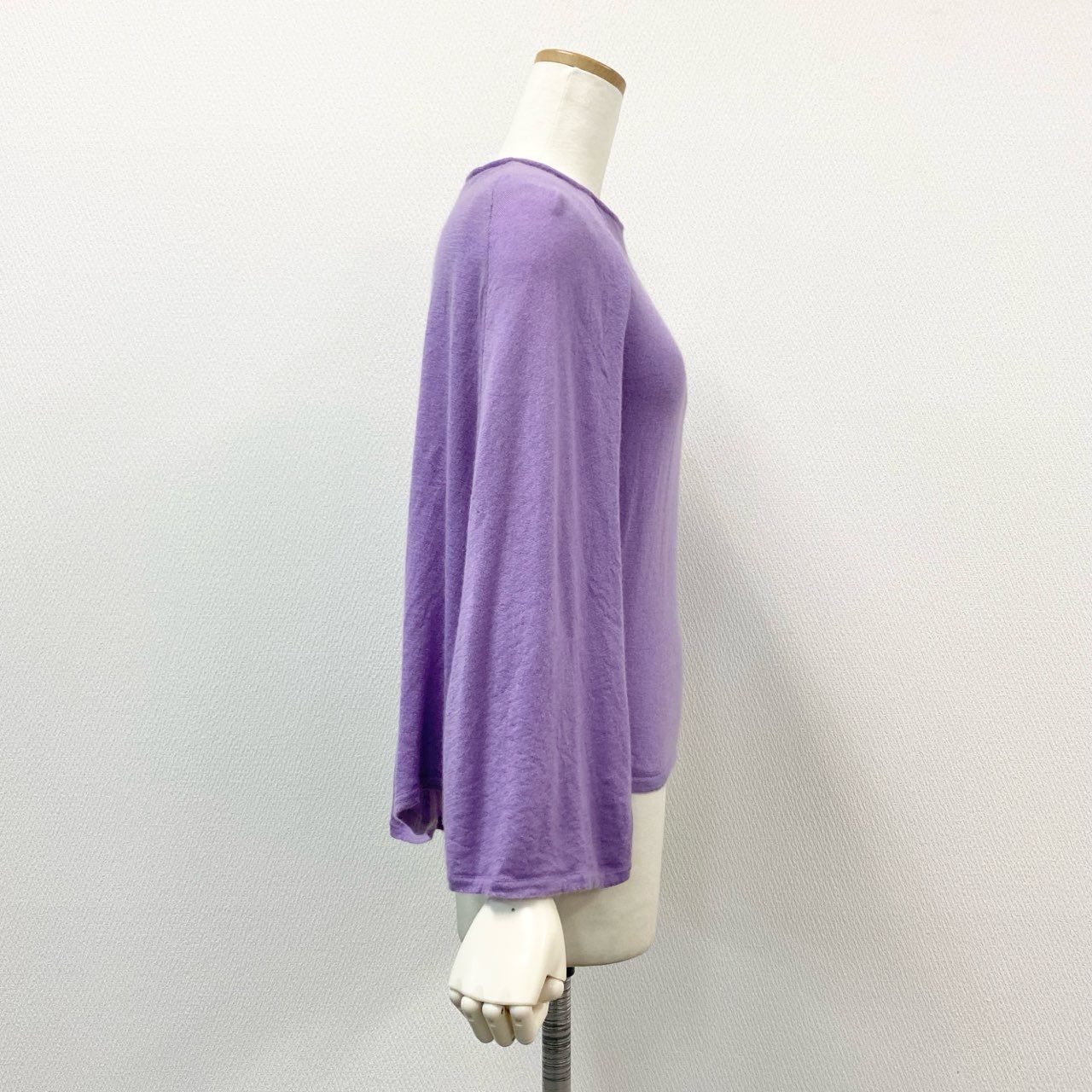 MYLAN◆ケープカシミアニット/セーター(薄手)/GRY/MY15AW-KR001// MYLAN(マイラン) / ケープカシミアニット/セーター(薄手)/GRY