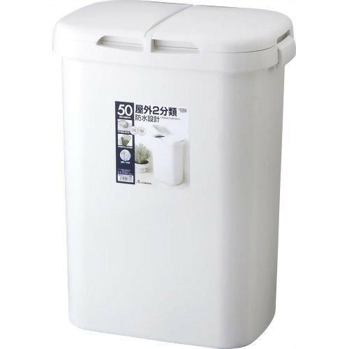 3営業日で発送 リス RISU リス GBBE095 H＆H 分類ゴミ容器 50W GY