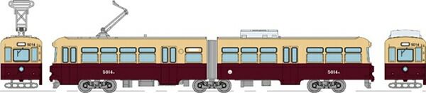 新品未使用TOMYTEC 鉄道コレ 熊本市交通局 5000形(最終塗装車) 鉄コレ 熊本市交通局5000形（復刻塗装車）B 【トミーテック
