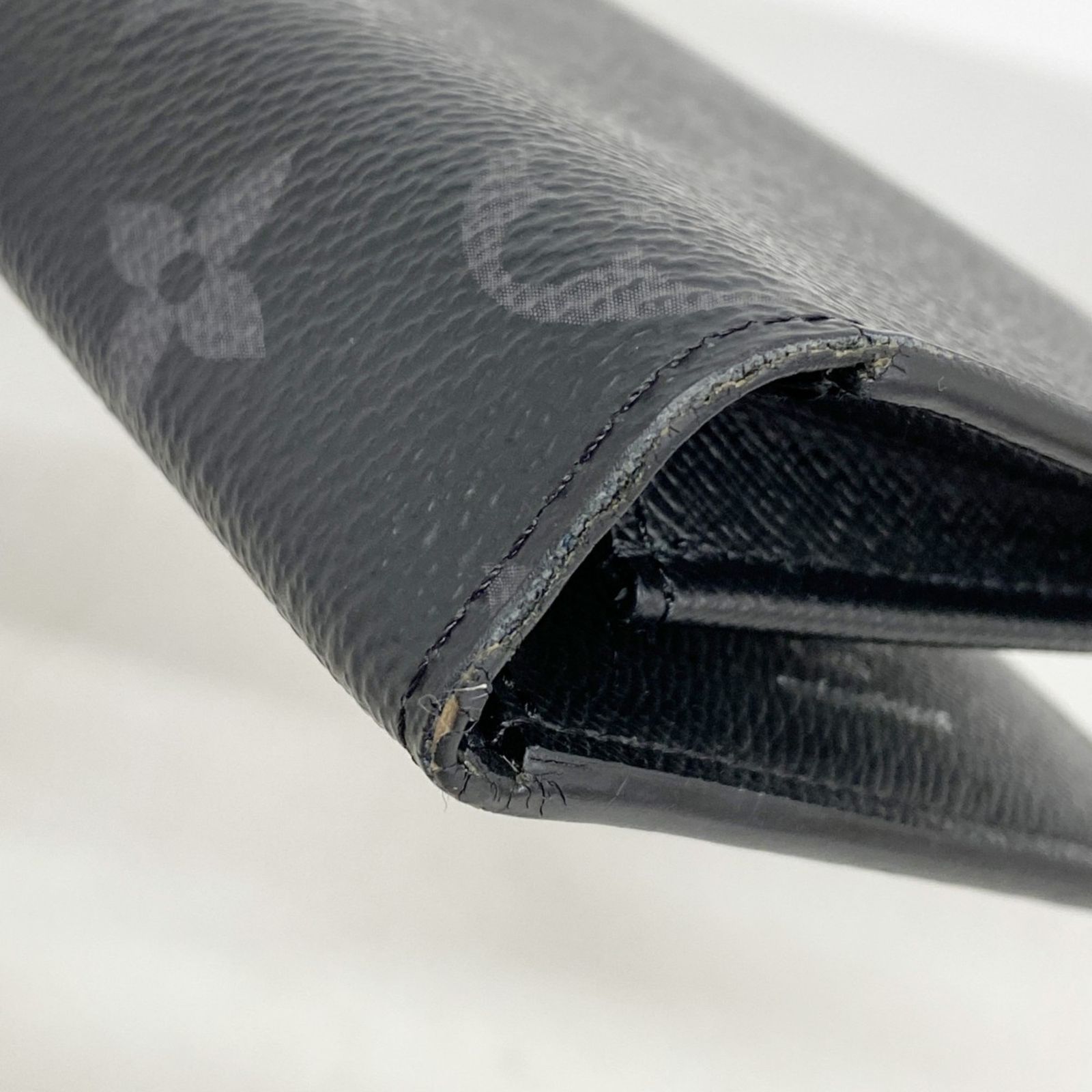 ルイヴィトン エピ ポルトフォイユ ブラザ 財布 青 バイカラー