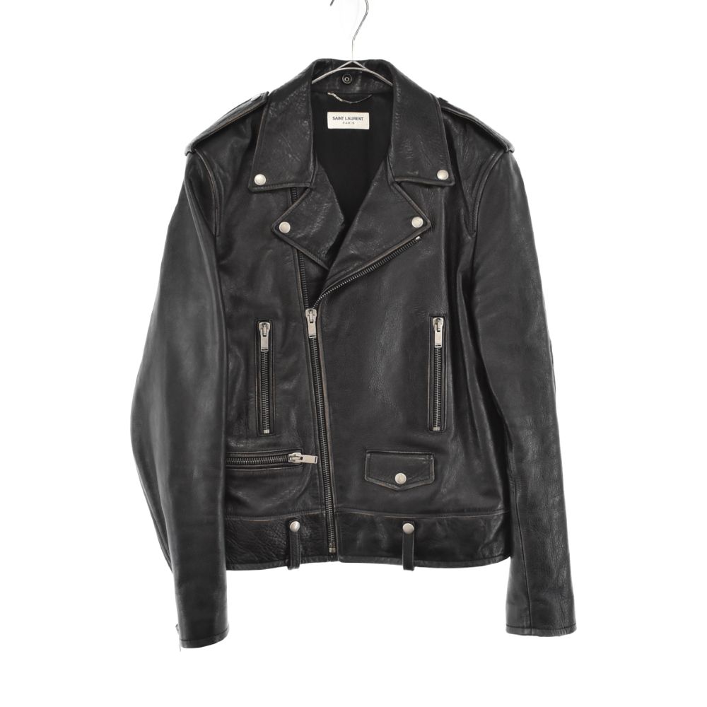 SAINT LAURENT レザージャッケット Saint Laurent Paris(サンローランパリ) シングルライダース