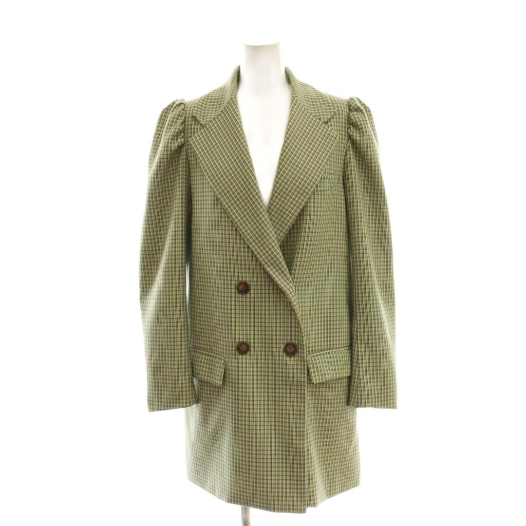 アメリ Ameri CHECK JACKET MINI DRESS チェックジャケット ミニ