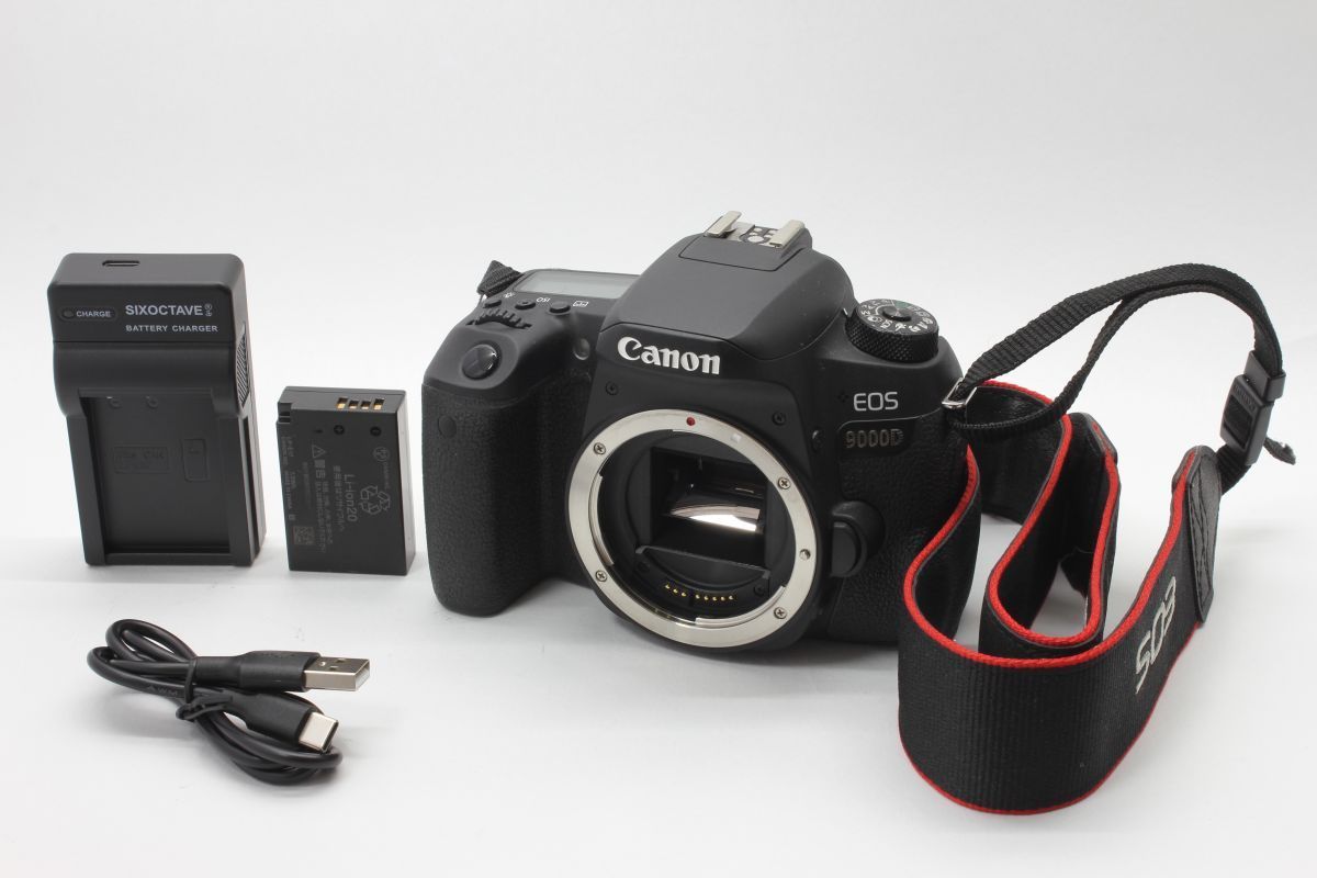 ショット数1980回 動作 キャノン Canon EOS 9000D 動作 済 バッテリー 充電器