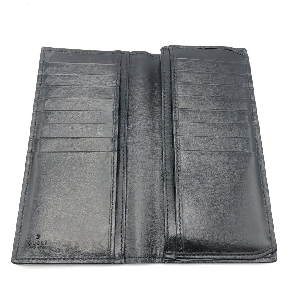 中古】GUCCI GGマーモント 長財布 ブラック 428740 グッチ[17] - メルカリ