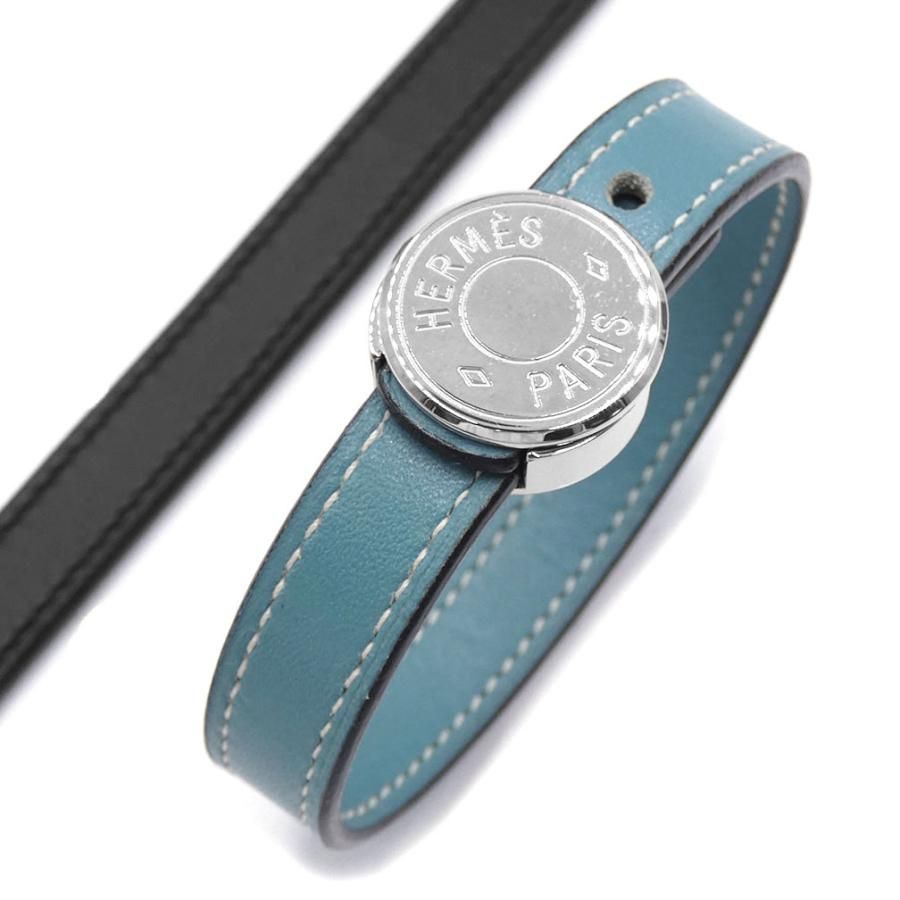 エルメス アクセサリー HERMES レザー ブレスレット セリエ ルーピング 