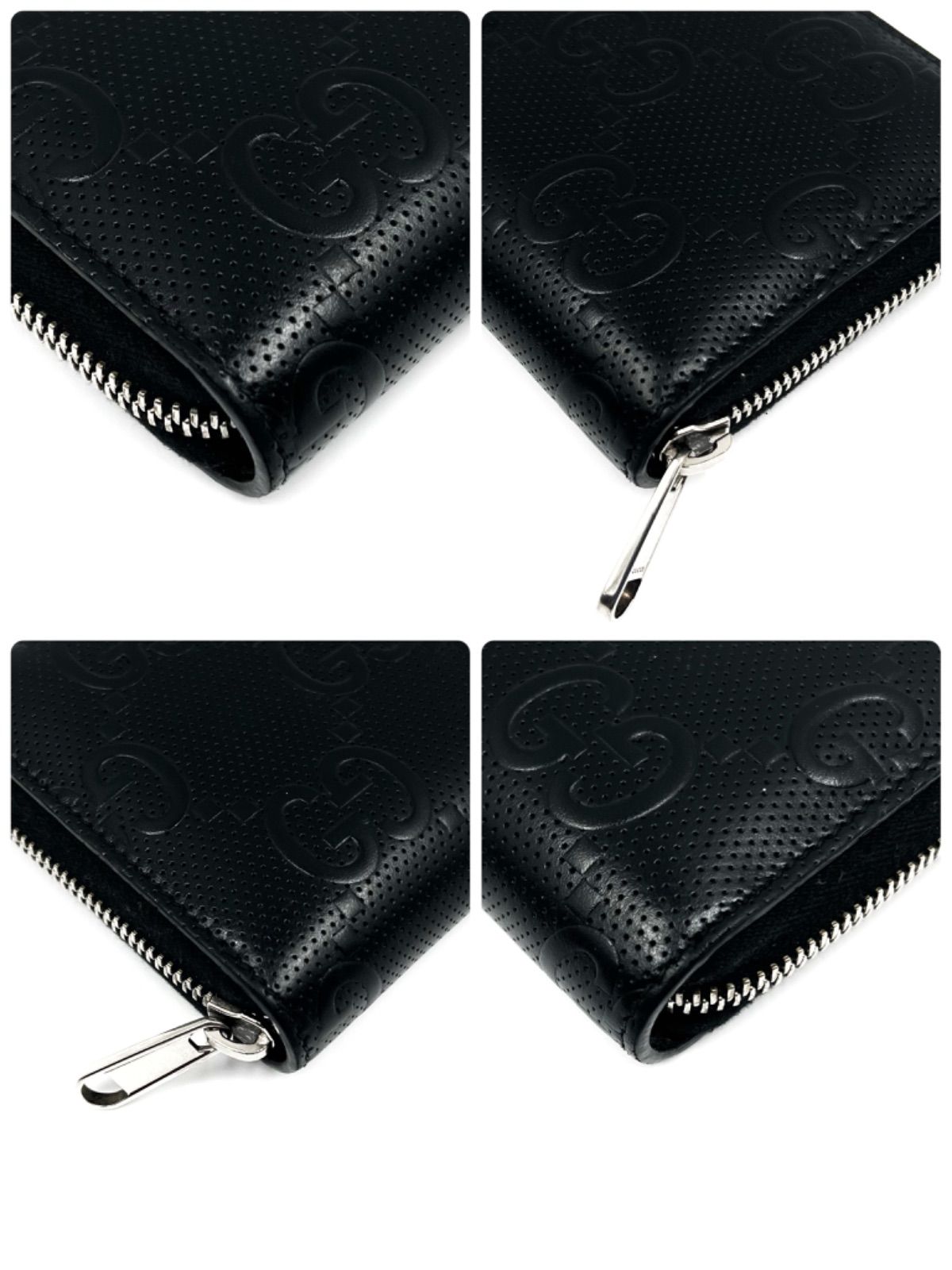 極美品】GUCCI グッチ 長財布 ロングウォレット GGエンボス GG柄