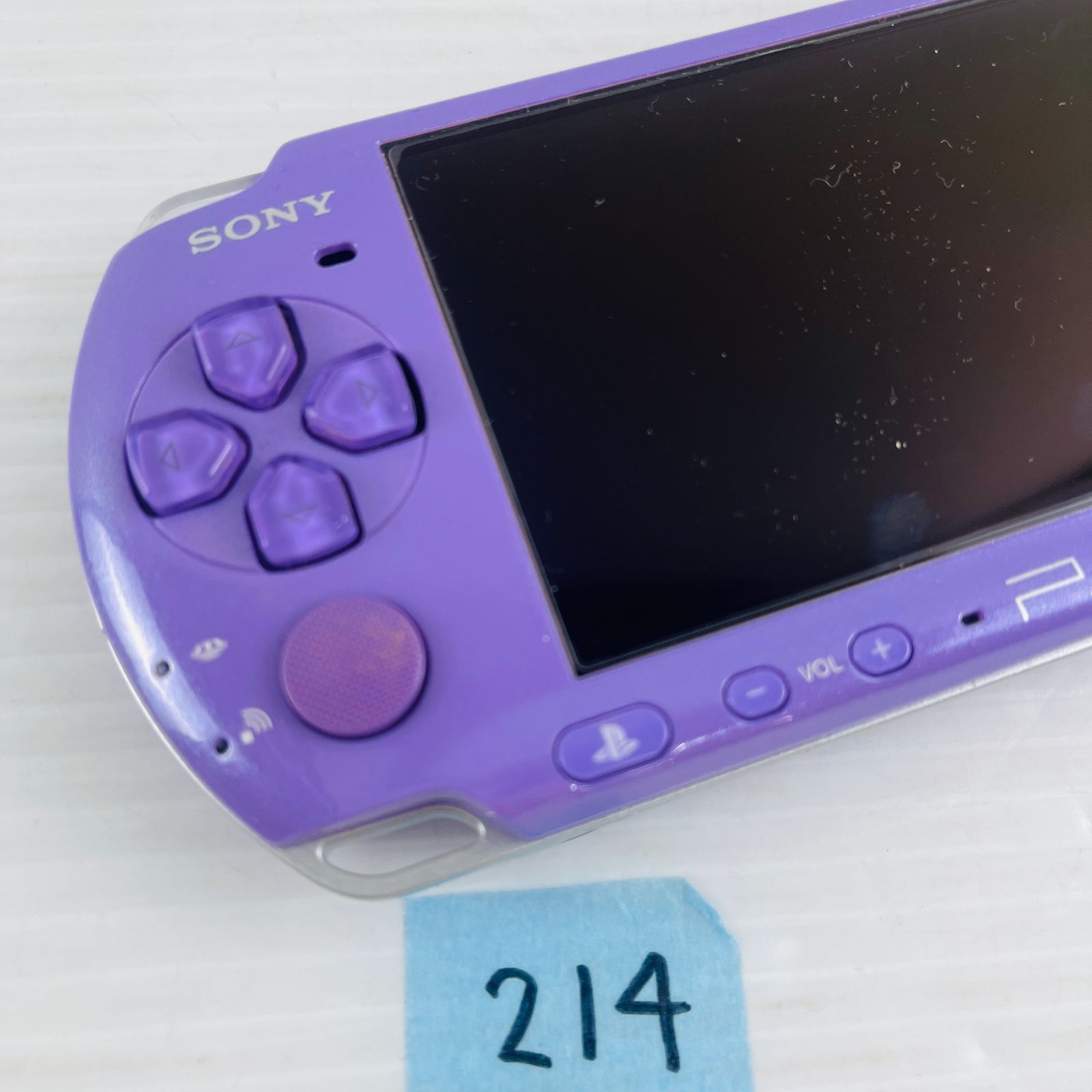 ◇214 【限定色！本体＋ソフト】【動作OK】PSP