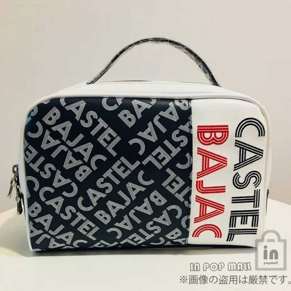 カステルバジャック、男女兼用、セカンドバッグ  カステルバジャック CASTELBAJAC セカンドバッグ Mサイズ RONDEAU ロンド 085202 クラッチバッグ セカンドポーチ 持ち手付き  シュリンク ソフトレザー 軽量 ビッグロゴ 家紋 シンプル 高級感⁄返品交換不可 | おおかわカバン店