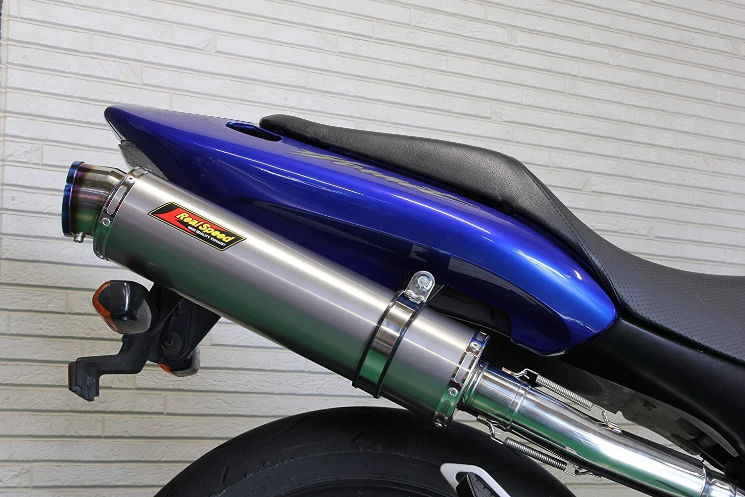 ホーネット ( MC31 全年式 ) メテオ チタン マフラー リアルスピード