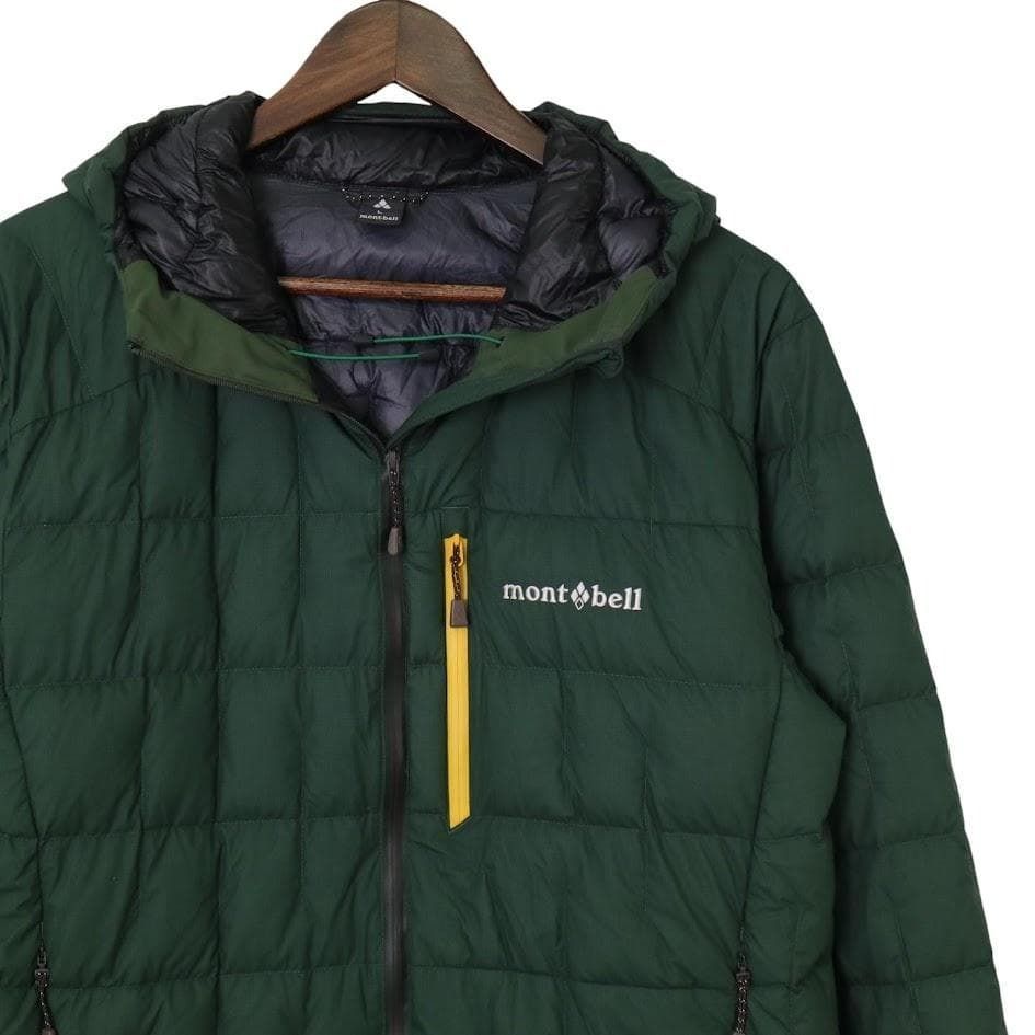 mont bell モンベル イグニスダウンパーカ L メンズ GORE TEX ゴアテックス グリーン 軽量 登山トレッキング アウトドア 1000 FP