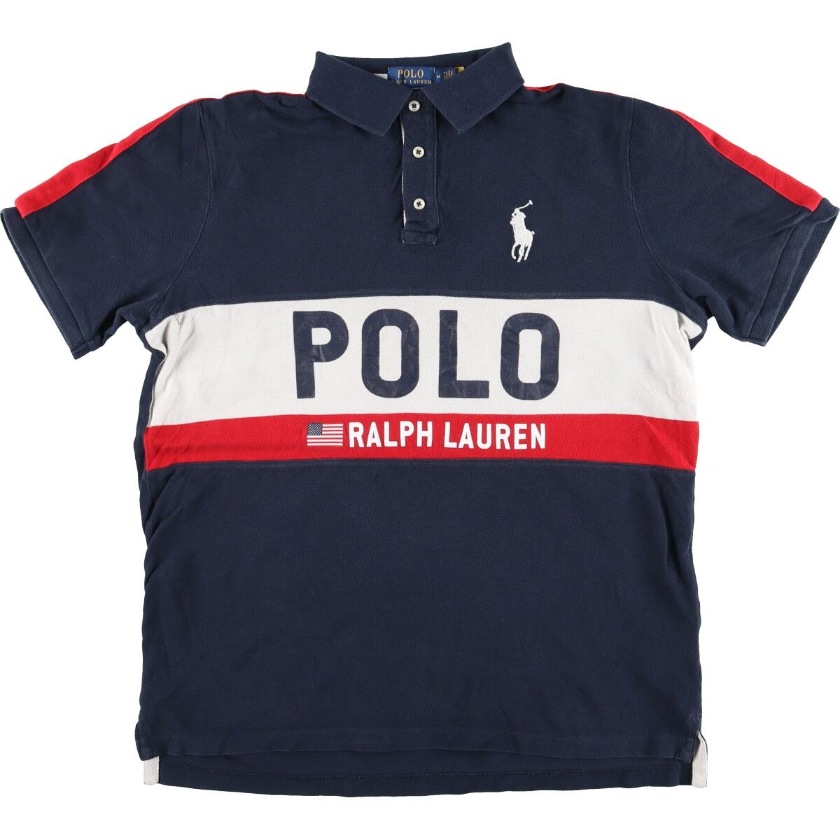 古着 ラルフローレン Ralph Lauren POLO RALPH LAUREN CLASSIC FIT 半袖 ポロシャツ メンズM/eaa435959