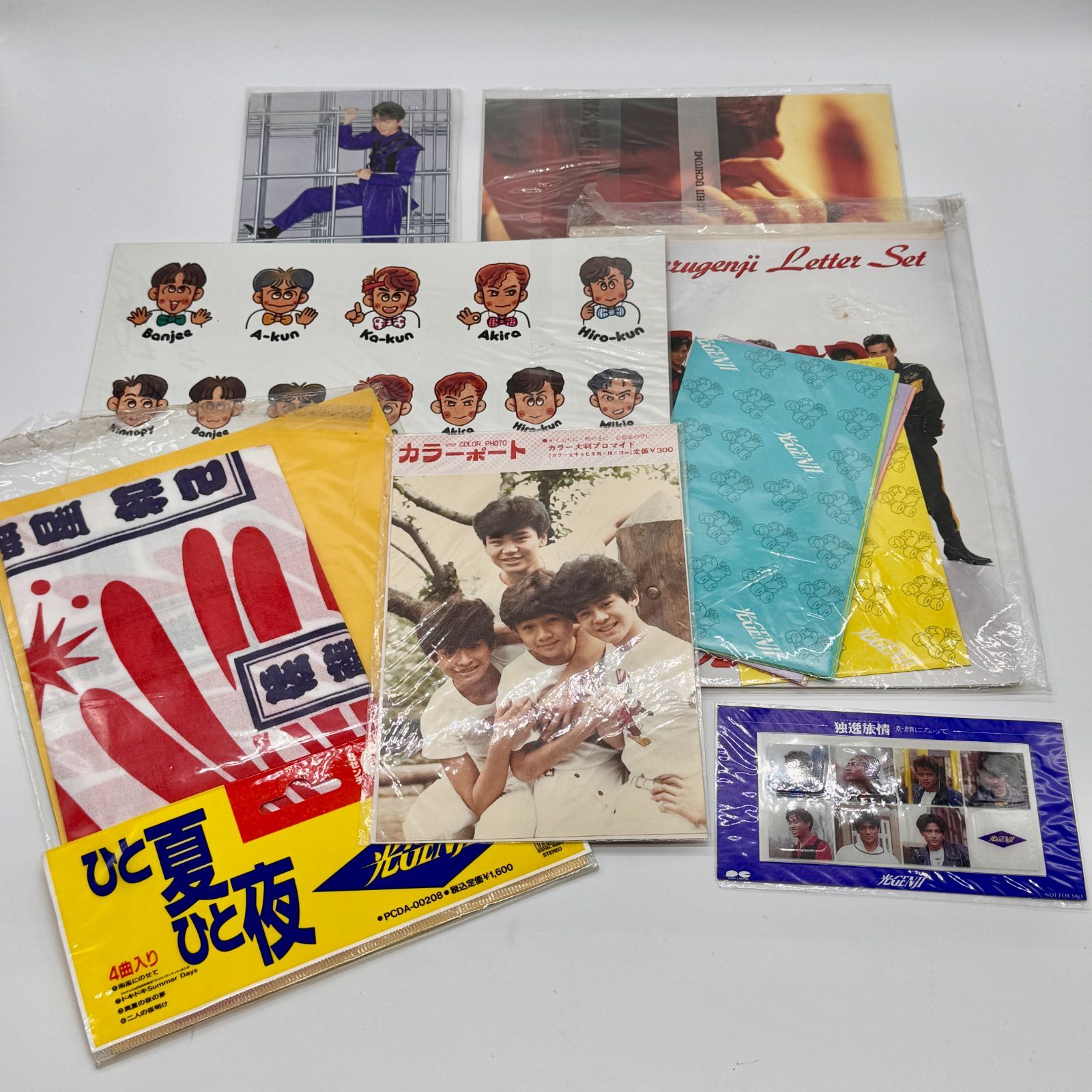 光GENJI グッズ ② まとめ売り 非売品含 ばら売り不可 アイドル 昭和