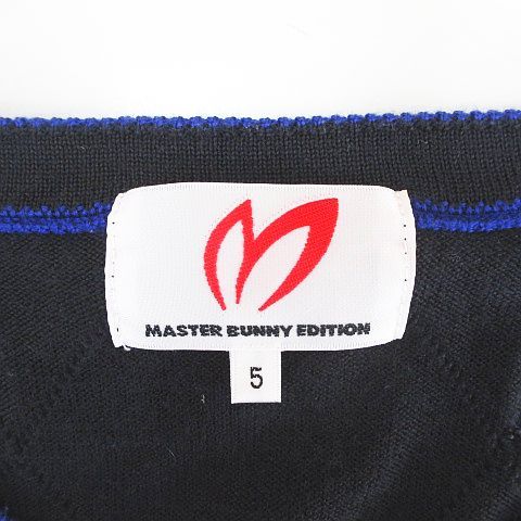マスターバニー MASTER BUNNY ゴルフウェア 長袖 ニット