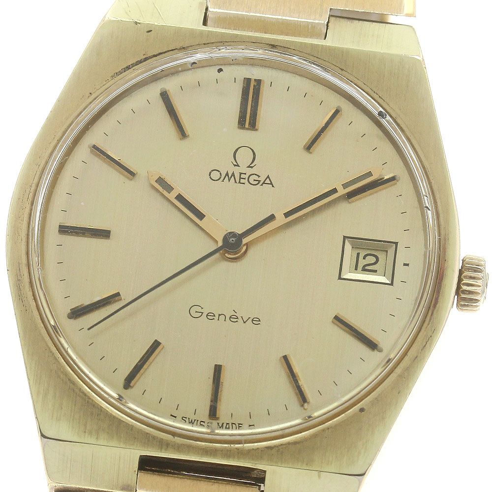 ✨オメガ✨OMEGA✨ジュネーブ✨オートマチック✨デイト✨腕時計✨ オメガ OMEGA ジュネーブ ダイナミック デイト オートマチック