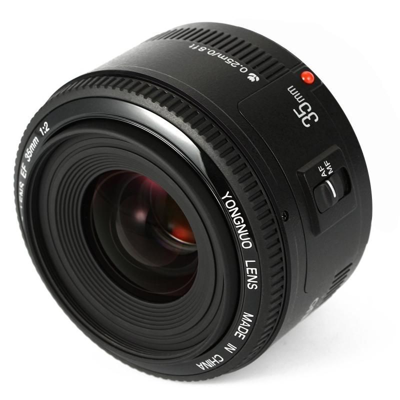 YONGNUO Canon YN35mm F2 単焦点レンズ キャノン EFマウント フルサイズ対応 広角 標準レンズ RP|R5|R|1500D|80D|5DIV|5Dsr|7DII|5DIII|5