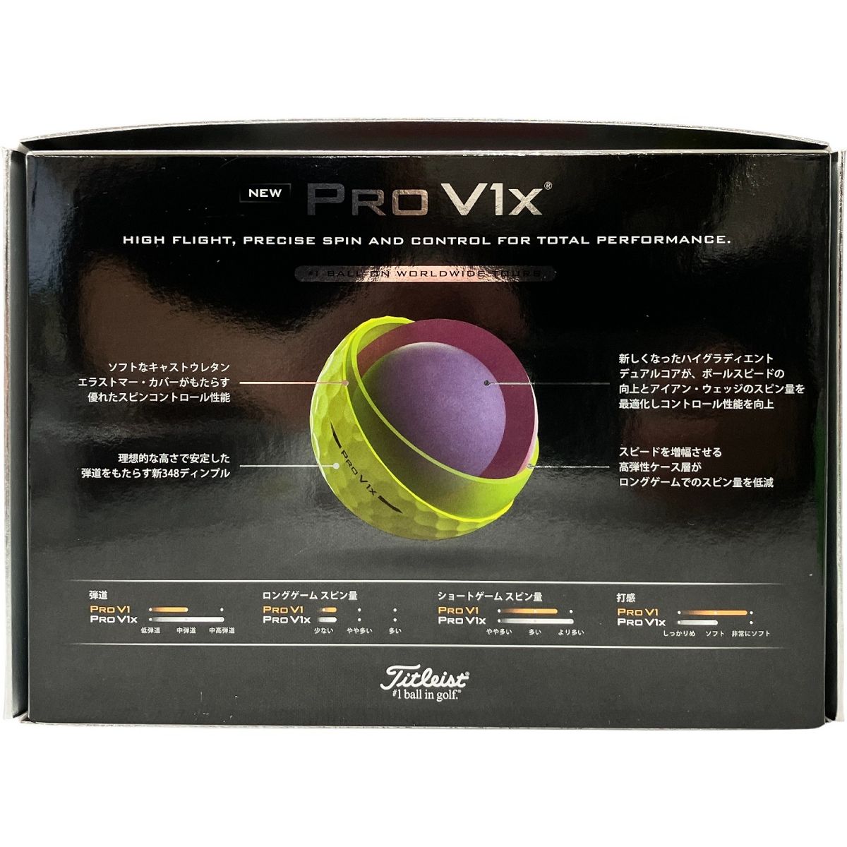 Titleist pro V1X イエロー 2ダース タイトリスト ゴルフ ゴルフ用品 スポーツ アウトドア H10542543 WHITEMONARCHHOTEL_COM