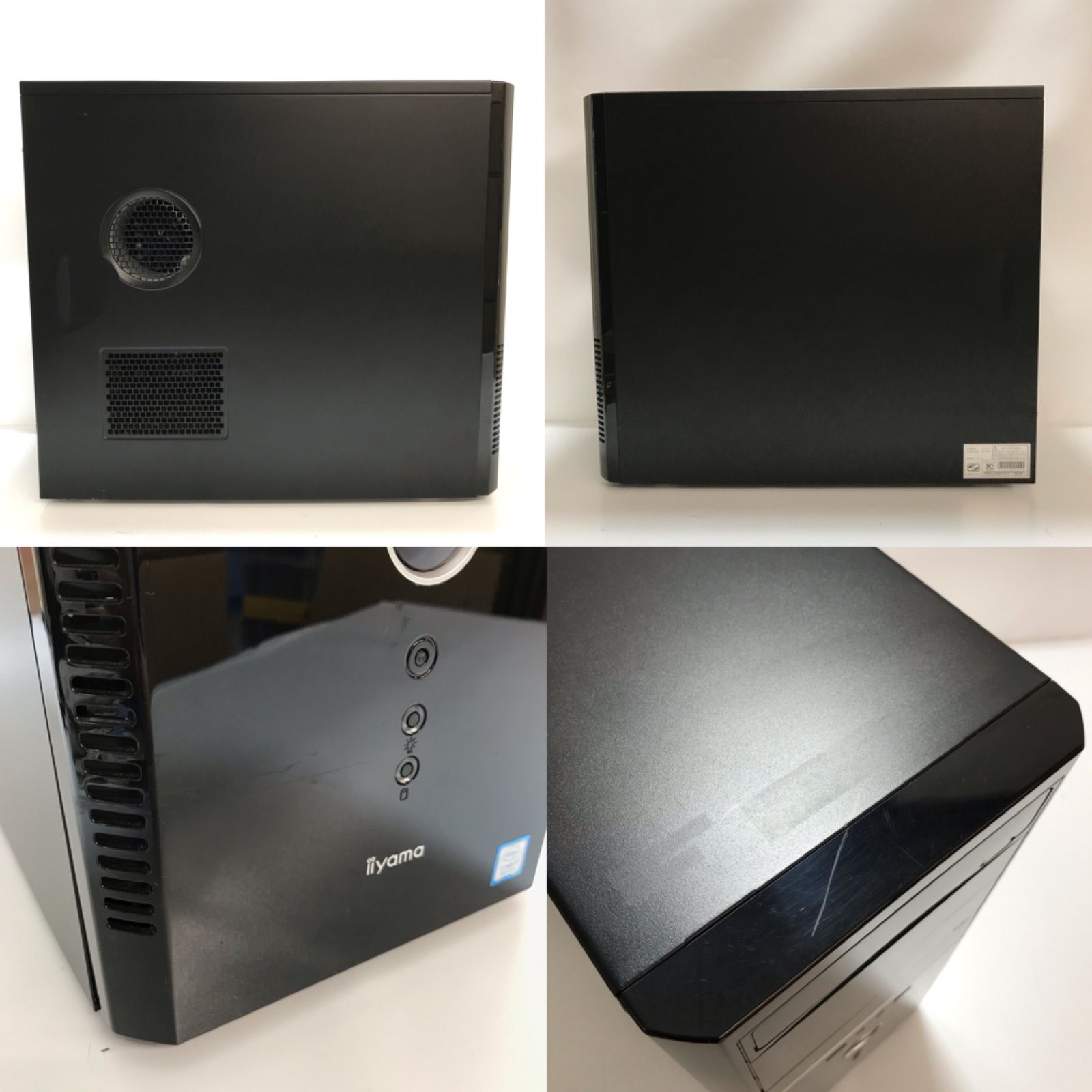 中古 iiyama PC STYLE-R037-i7-UHS 第8世代インテル® Core™ i7 プロセッサー搭載ミドルタワーデスクトップパソコン  IStDxi-R037-Ai7__-UHCSB - メルカリ