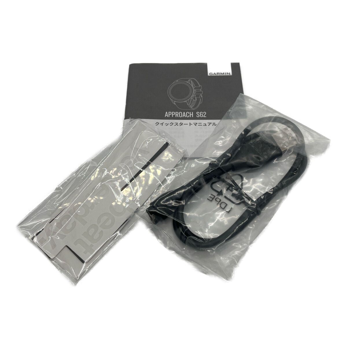 未使用品 ガーミン GARMIN ゴルフナビ ブラック Approach S62