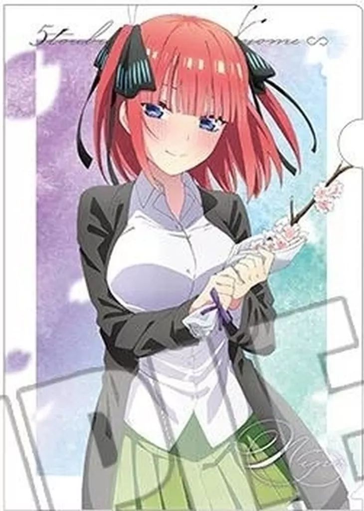 中古】クリアファイル 中野二乃(サクラサク!) 「きゃらっとくじ
