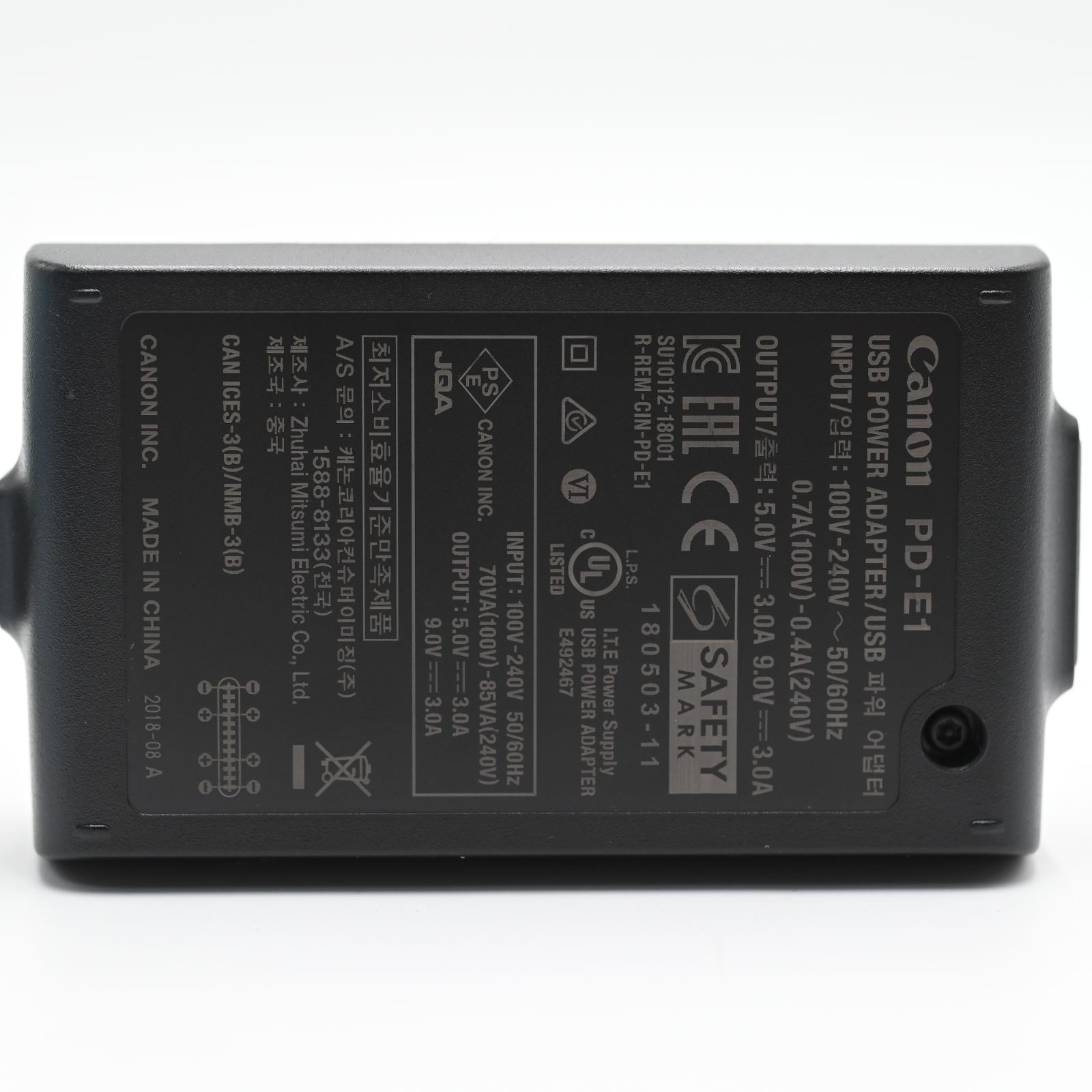 Canon USB電源アダプター PD-E1 EOSR対応 キャノン　キヤノン ヨドバシ.com - キヤノン Canon USB電源アダプター PD-E1 通販