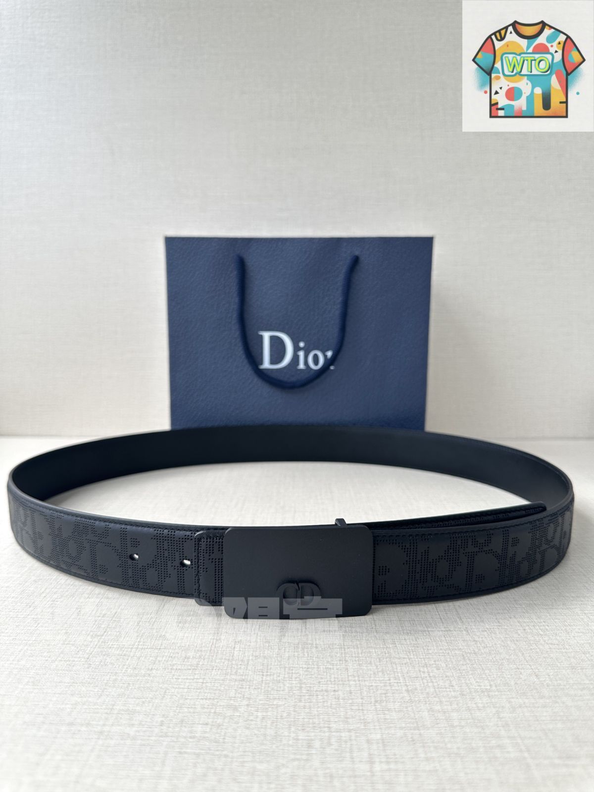 OUR LEGACY BELT 2CM / BLACK LEATHER 90 OUR LEGACY/BELT 2CM