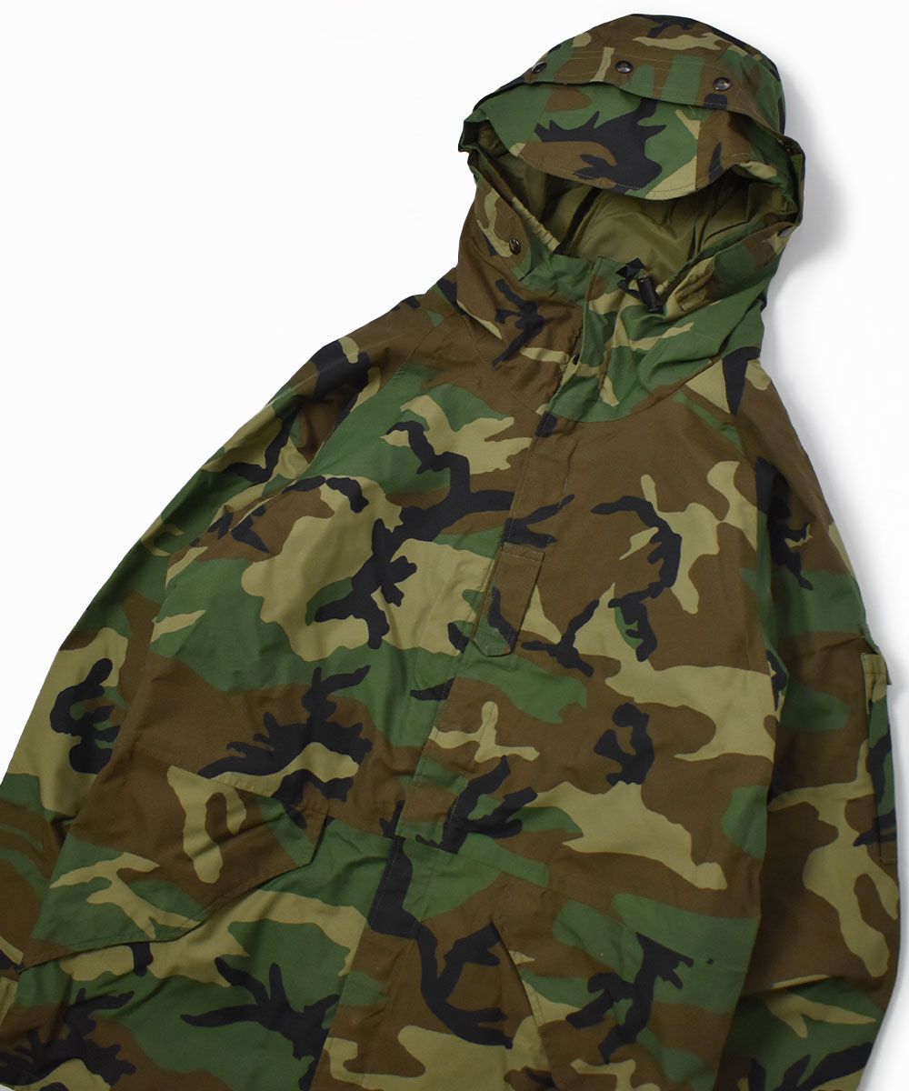 US ARMY ECWCS ゴアテックスパーカー 前期型 M/Sウッドランドカモ MILITARY アメリカ軍 US.ARMY ゴアテックスパーカー ECWCS Gen1 GORE