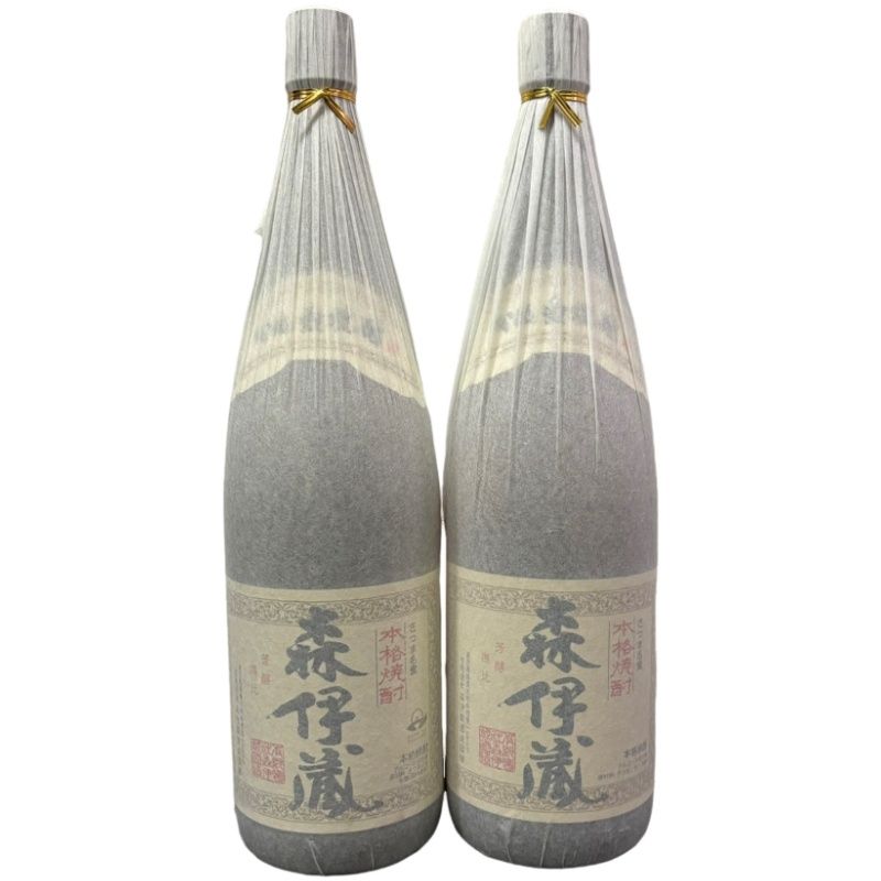 芋焼酎 2本セット 森伊蔵 1800ml 25度 森伊蔵酒造 和紙破れあり シミ有1.8L 一升瓶 二本 【未開栓品】 32410K1122 -  メルカリ