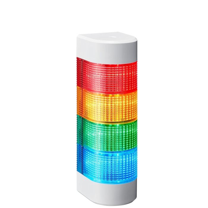 2営業日で発送 パトライト Patlite パトライト LED壁面取付け積層信号灯 シグナルタワー ウォールマウント WME型 WME402DFBRYGB 3009