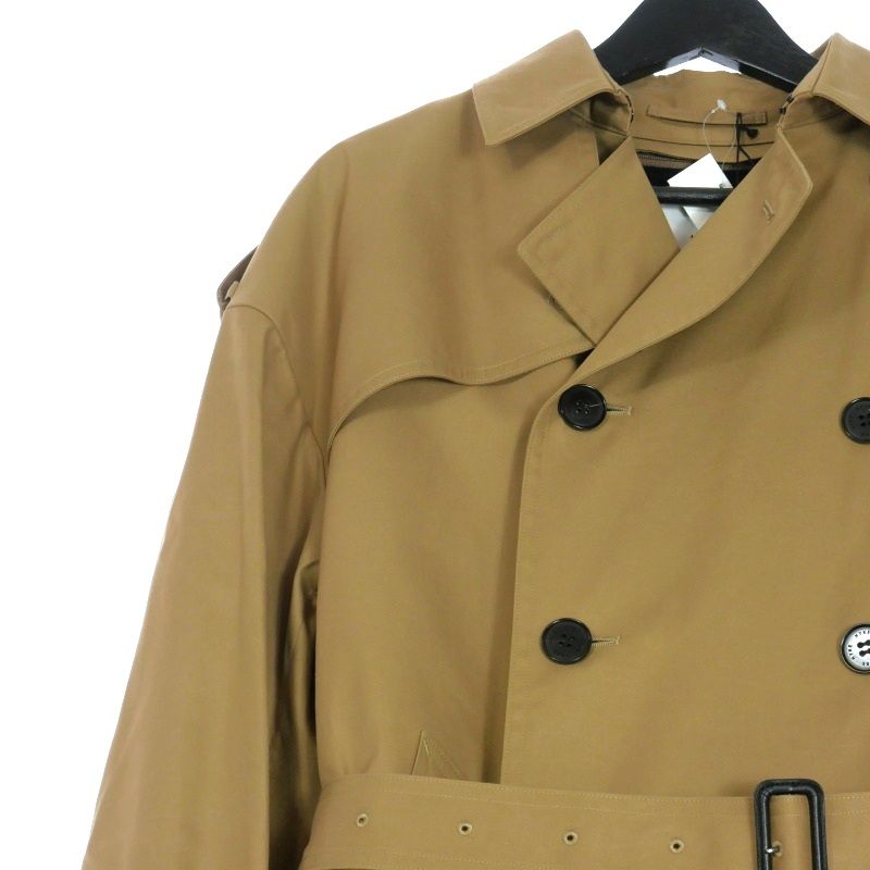 ハイク HYKE 23SS ビッグ トレンチコート ロングコート ジャケット 2